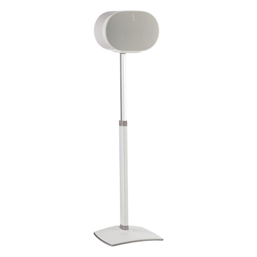 Sanus Height-Adjustable Speaker Stand for Sonos Era 300 Speaker in White (WSSE3A1-W2)