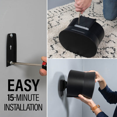 Sanus Adjustable Wall Mount Bracket For Sonos Era 300 Speaker in Black (WSWME31-B2)