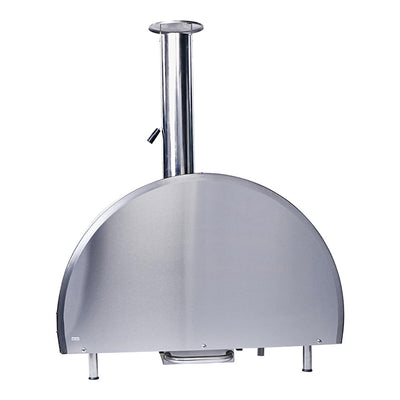 Smart Built-In Wood Fired Pizza Oven In Black & Stainless Steel Finish (PW01)